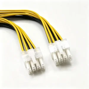 Custom Molex 5557 wire harness with multiple wire configurations