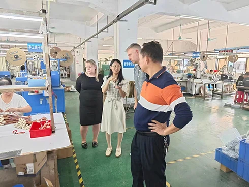 Customer factory tour