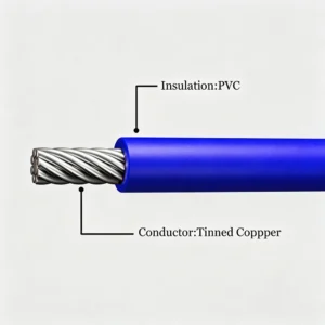 PVC insulated AWM 1007 hook-up wire