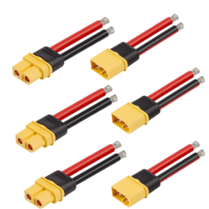 Custom XT60 power cable with high current connector