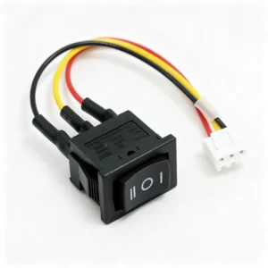 Switch wire harness with JST connector