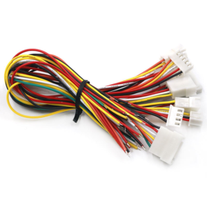 JST XH terminal wire harness undergoing quality inspection