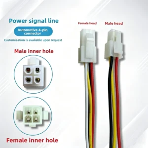 Power wire harness with Molex connector