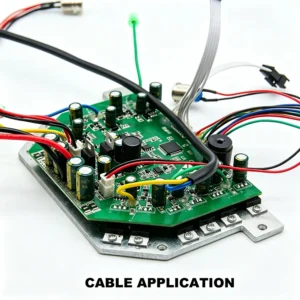 PCB cable assembly installed in electronic equipment