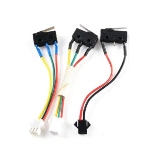 Custom switch wire harness assembly with connectors