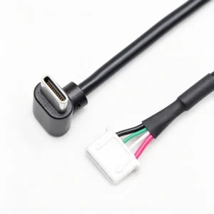 USB C cable assembly with JST SH PH XH connector options