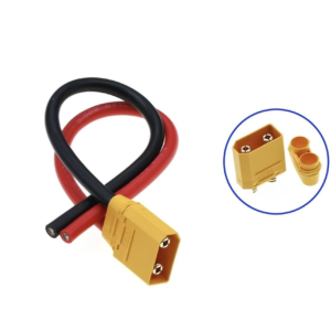 XT90 male connector battery cable assembly
