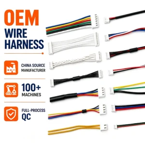 Custom fan wiring harness manufacturing