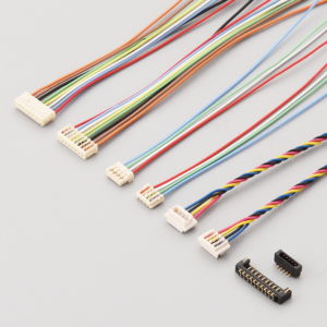 Custom JST SUR cable assembly with different wire configurations