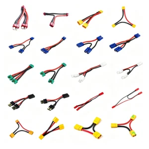 drone cable assembly with custom connectors