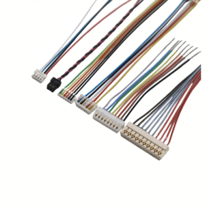 Custom JST SUR cable assembly with multiple wire configurations