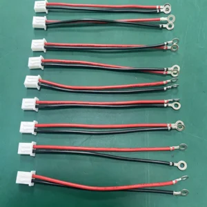 motor wire harness with motor-side connector